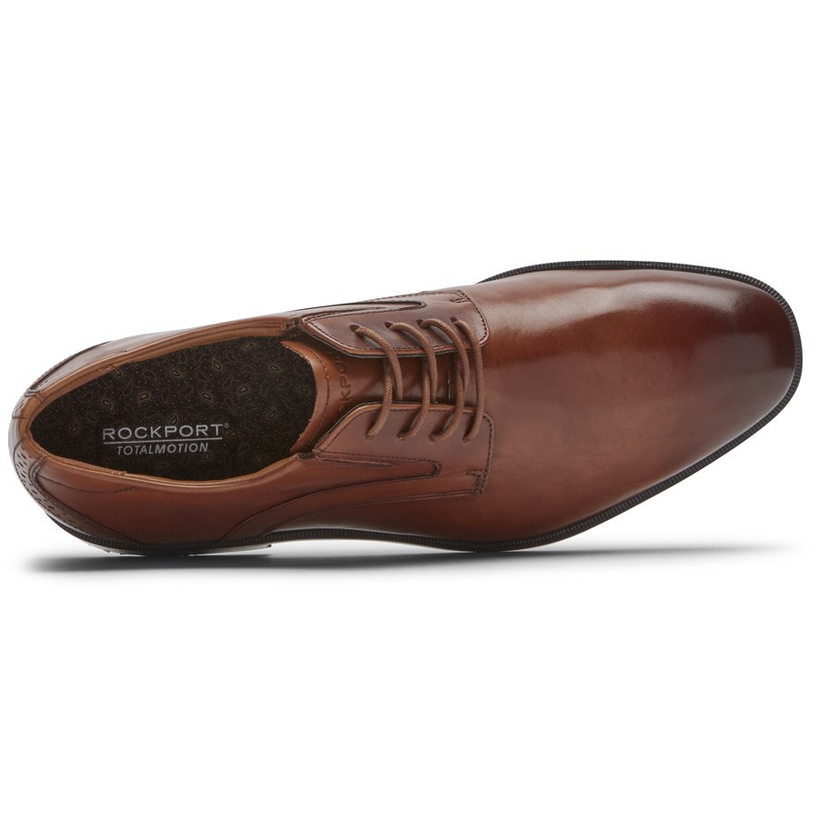 Rockport Total Motion Office Plain Neus Oxford Schoenen Heren Donkerbruin | NL86O951I