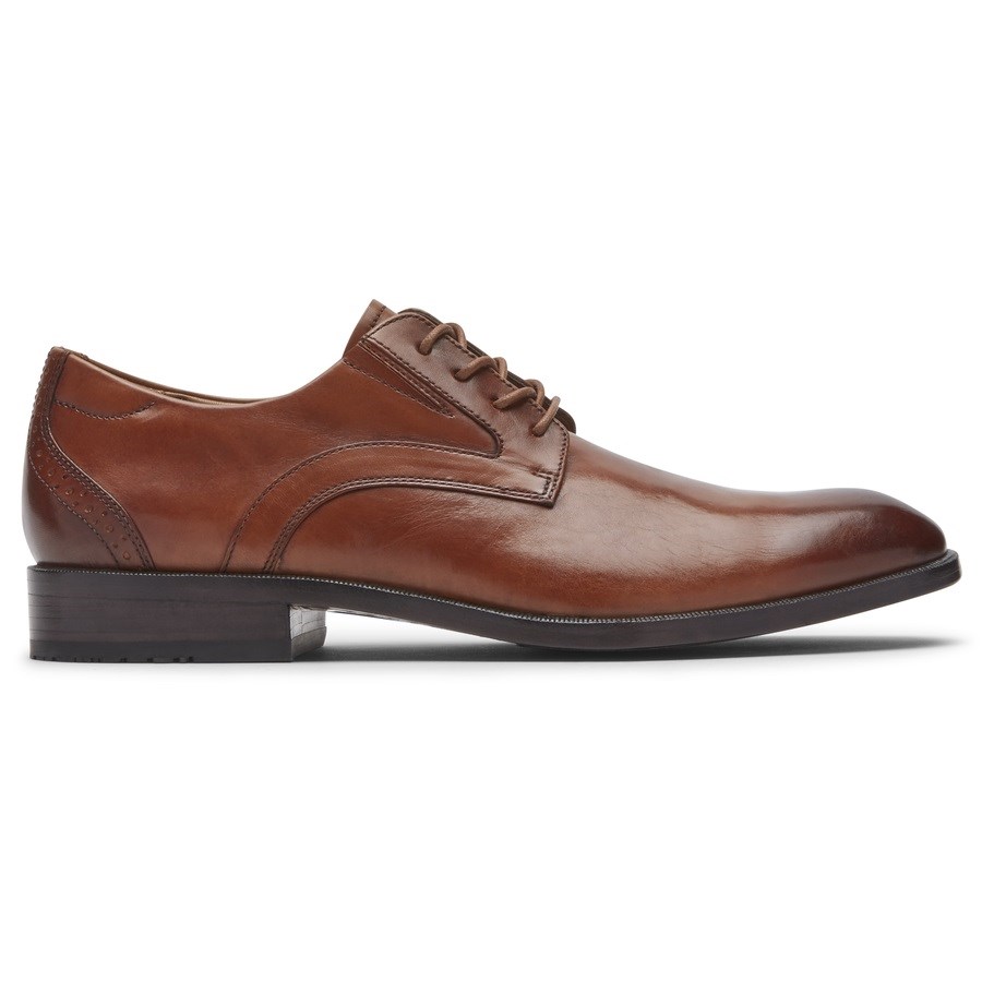 Rockport Total Motion Office Plain Neus Oxford Schoenen Heren Donkerbruin | NL86O951I