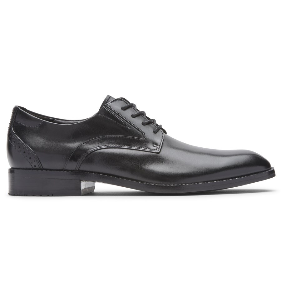 Rockport Total Motion Office Plain Neus Oxford Schoenen Heren Zwart | NL9MI085O