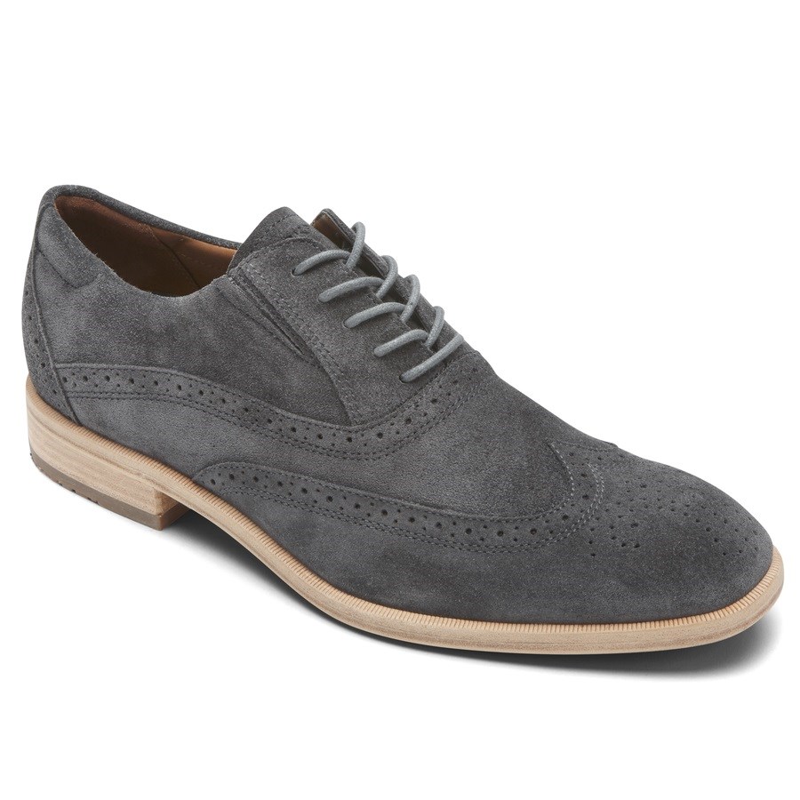 Rockport Total Motion Office Wingtip Oxford Schoenen Heren Grijs | NL15I968O