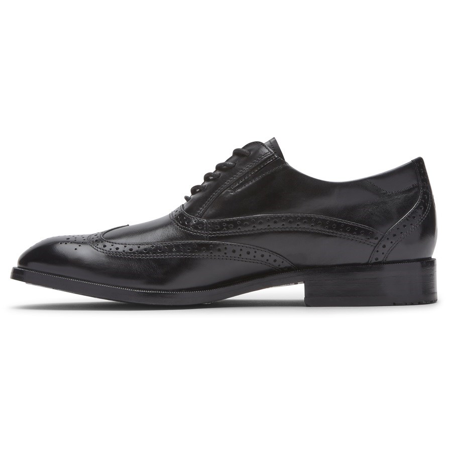 Rockport Total Motion Office Wingtip Oxford Schoenen Heren Zwart | NL319O052