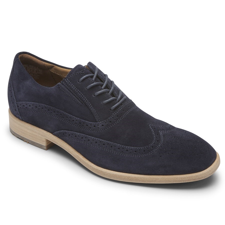 Rockport Total Motion Office Wingtip Oxford Schoenen Heren Donkerblauw | NL68O20I1