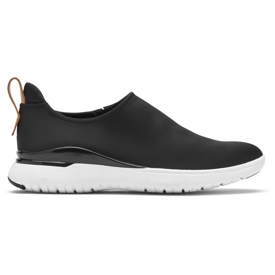 Rockport Total Motion Sport High Slip On Sneakers Dames Zwart | NL1O0968M