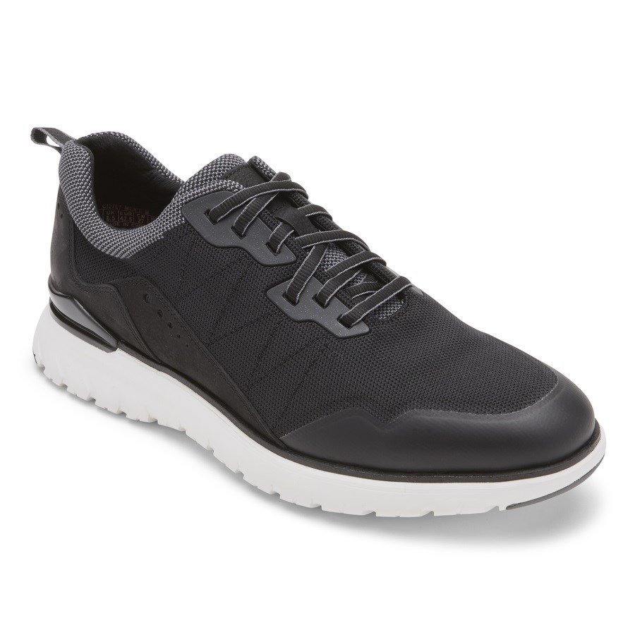 Rockport Total Motion Sport Mudguard Sneakers Heren Zwart | NL1IO8560