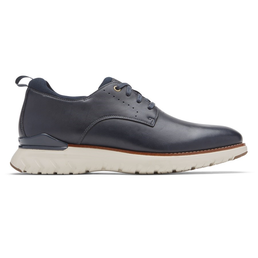 Rockport Total Motion Sport Plain Neus Oxford Schoenen Heren Donkerblauw | NL46O1250