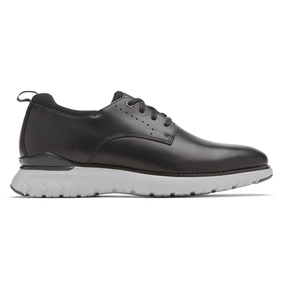 Rockport Total Motion Sport Plain Neus Oxford Schoenen Heren Zwart | NL6I921O5