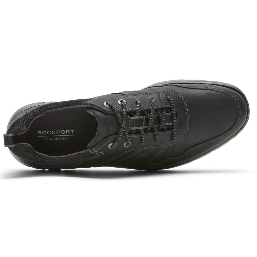 Rockport Total Motion Sport Waterdichte Sneakers Heren Zwart | NL069O158