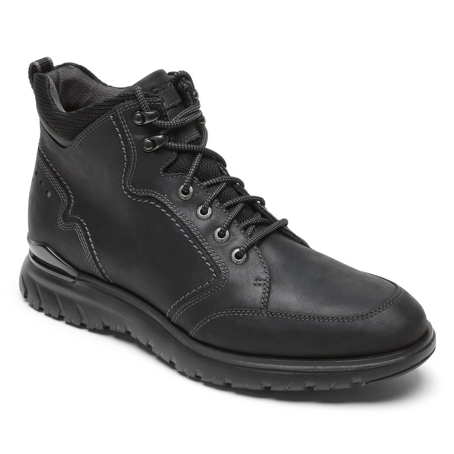 Rockport Total Motion Sport Waterdichte Laarzen Heren Zwart | NL3O86M12