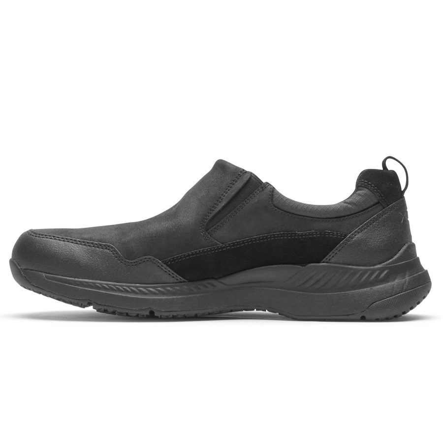 Rockport Total Motion Trail Waterdichte Slip On Sneakers Heren Zwart | NL862O5MI