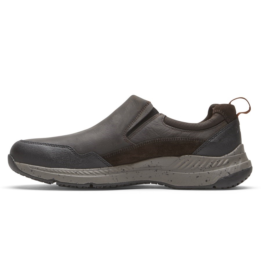 Rockport Total Motion Trail Waterdichte Slip On Sneakers Heren Chocola | NL86IO192