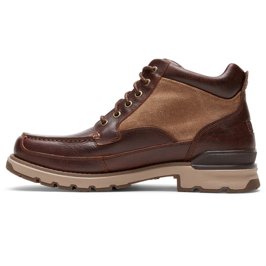 Rockport Total Motion Trek Keota Waterdichte Laarzen Heren Bordeaux | NL8915IO0