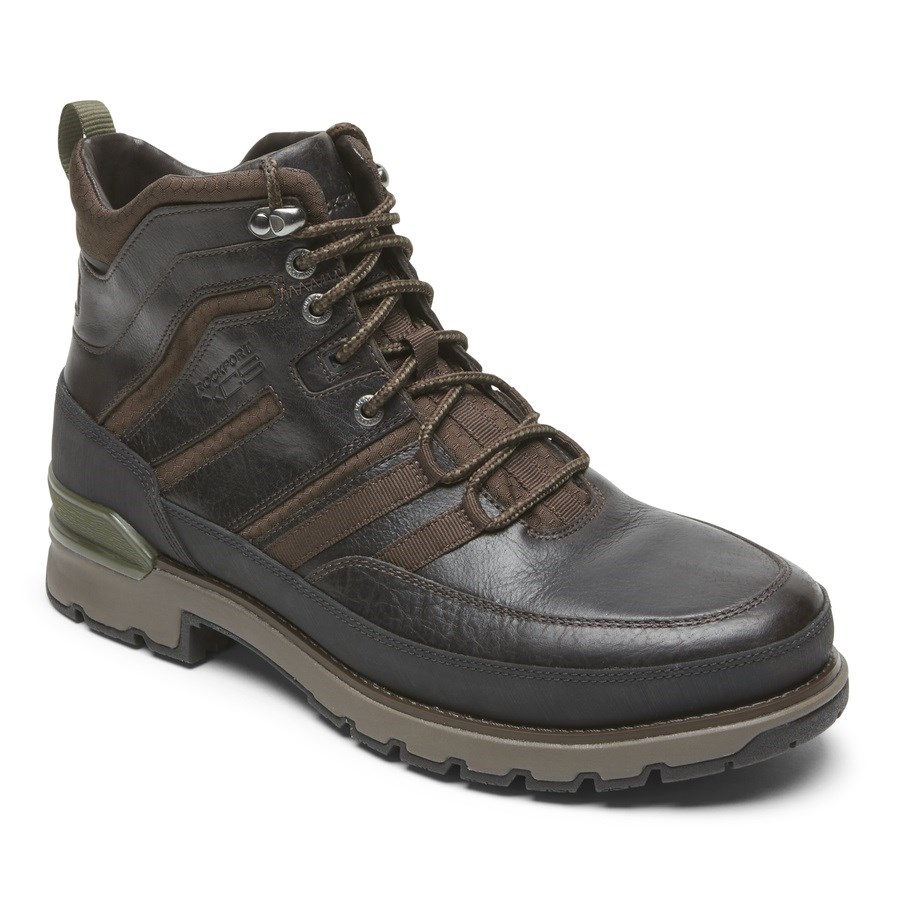 Rockport Total Motion Trek Modern Waterdichte Laarzen Heren Donkerbruin | NL5M60182