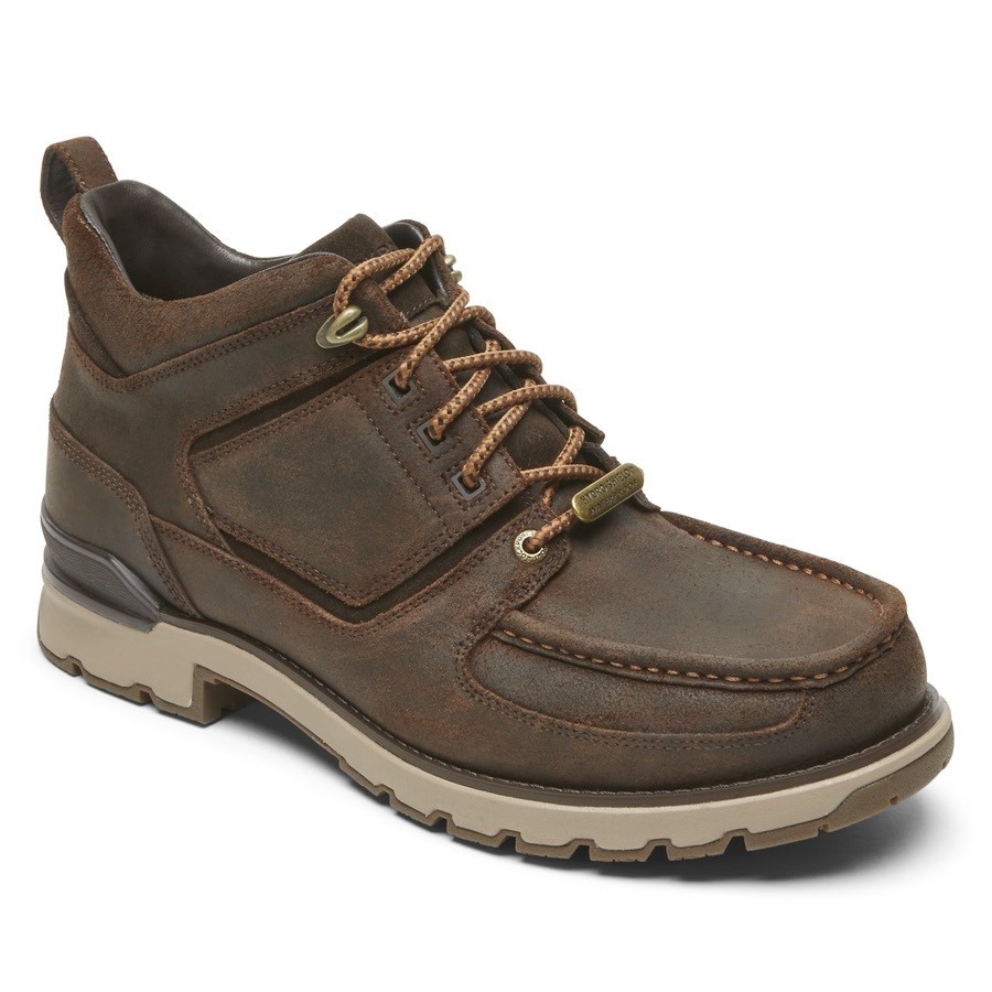 Rockport Total Motion Trek Umbwe Waterdichte Laarzen Heren Donkerbruin | NL4809256