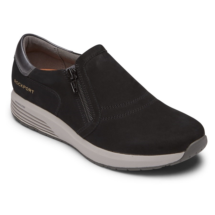 Rockport Trustride ProWalker Slip On Sneakers Dames Zwart | NL8M05129