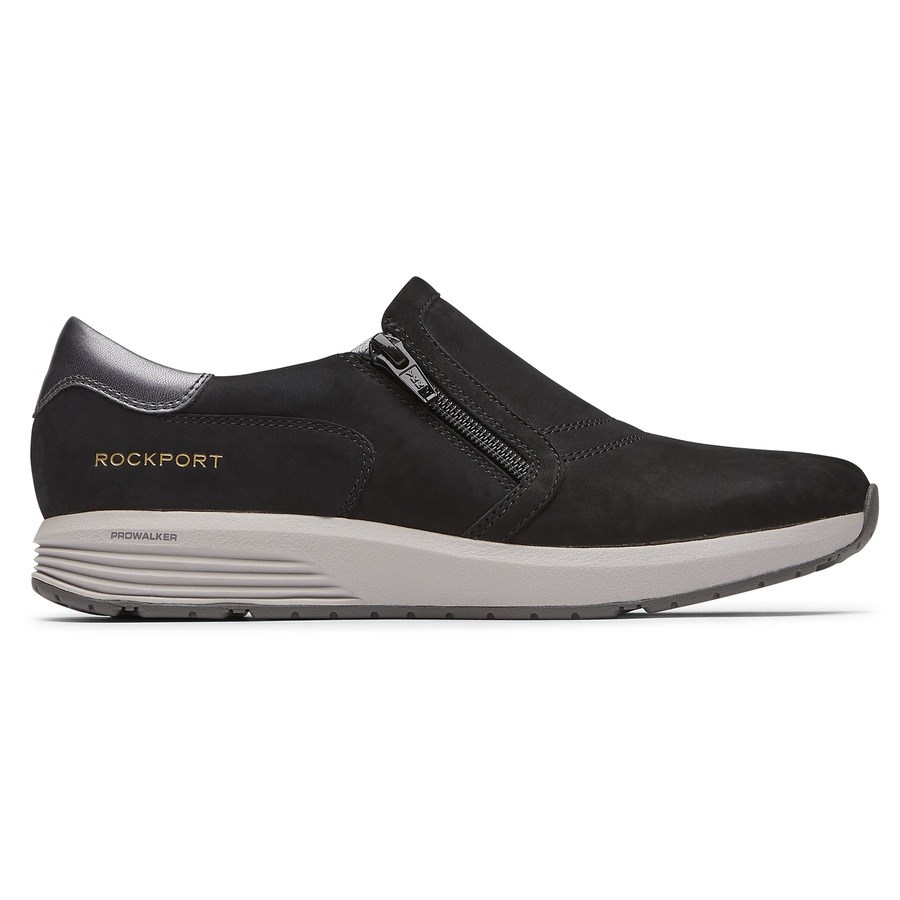 Rockport Trustride ProWalker Slip On Sneakers Dames Zwart | NL8M05129