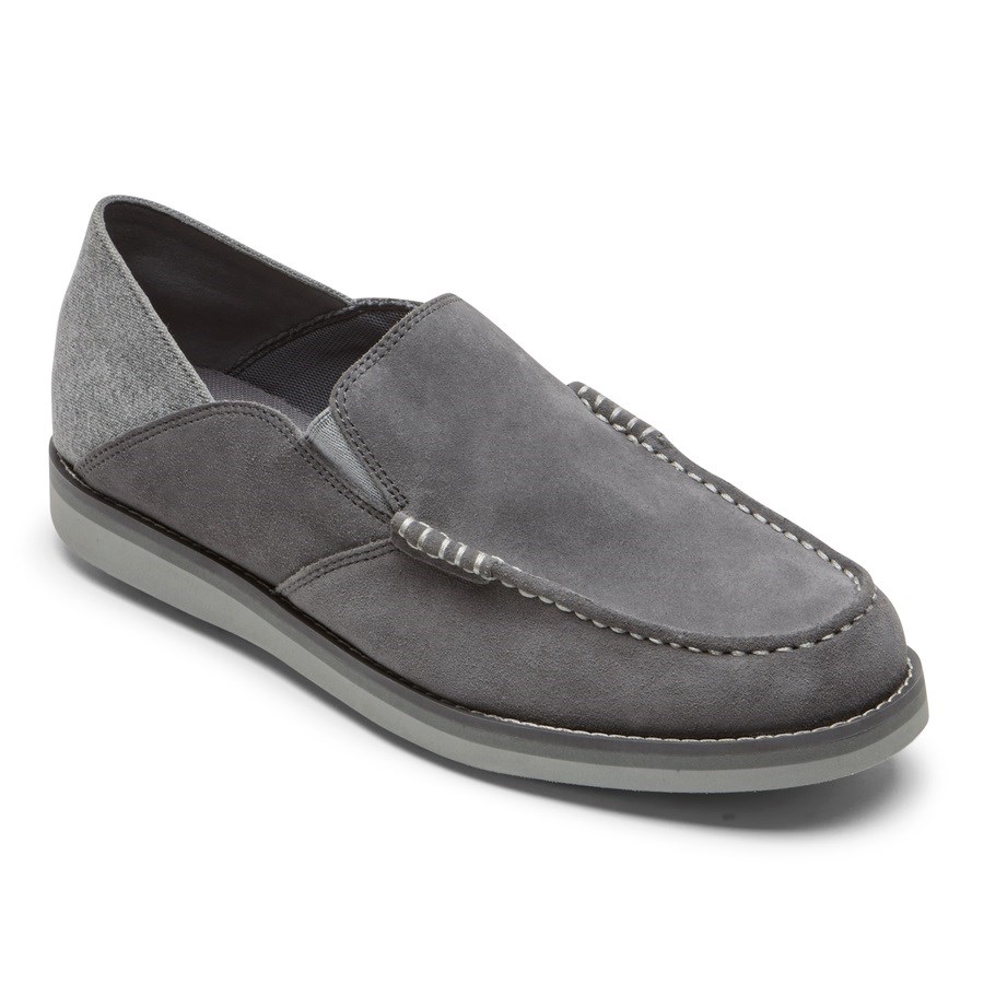 Rockport Tucker Venetian Crush Back Loafers Heren Grijs | NL25O89MI