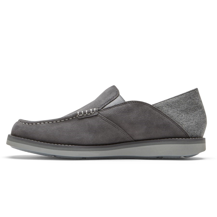 Rockport Tucker Venetian Crush Back Loafers Heren Grijs | NL25O89MI