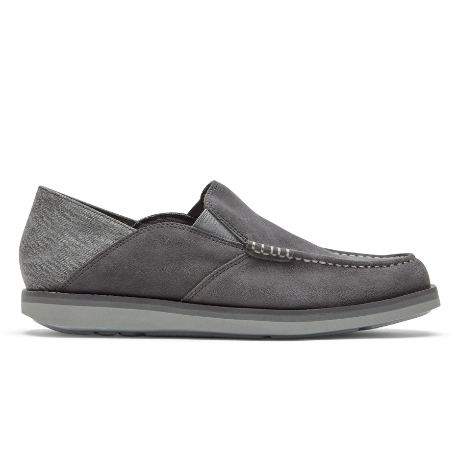 Rockport Tucker Venetian Crush Back Loafers Heren Grijs | NL25O89MI