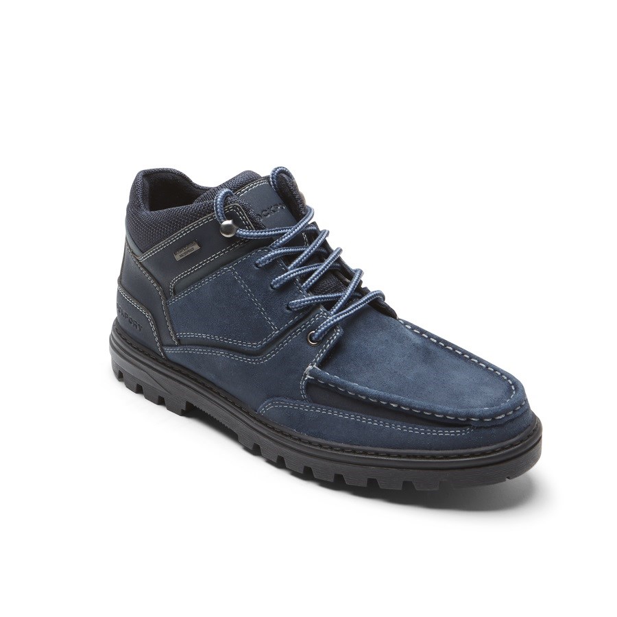 Rockport Weather-Ready Waterdichte Laarzen Heren Donkerblauw | NL98602I1