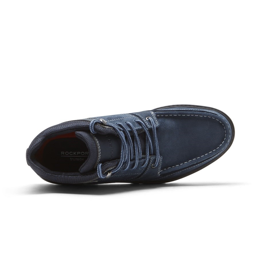 Rockport Weather-Ready Waterdichte Laarzen Heren Donkerblauw | NL98602I1