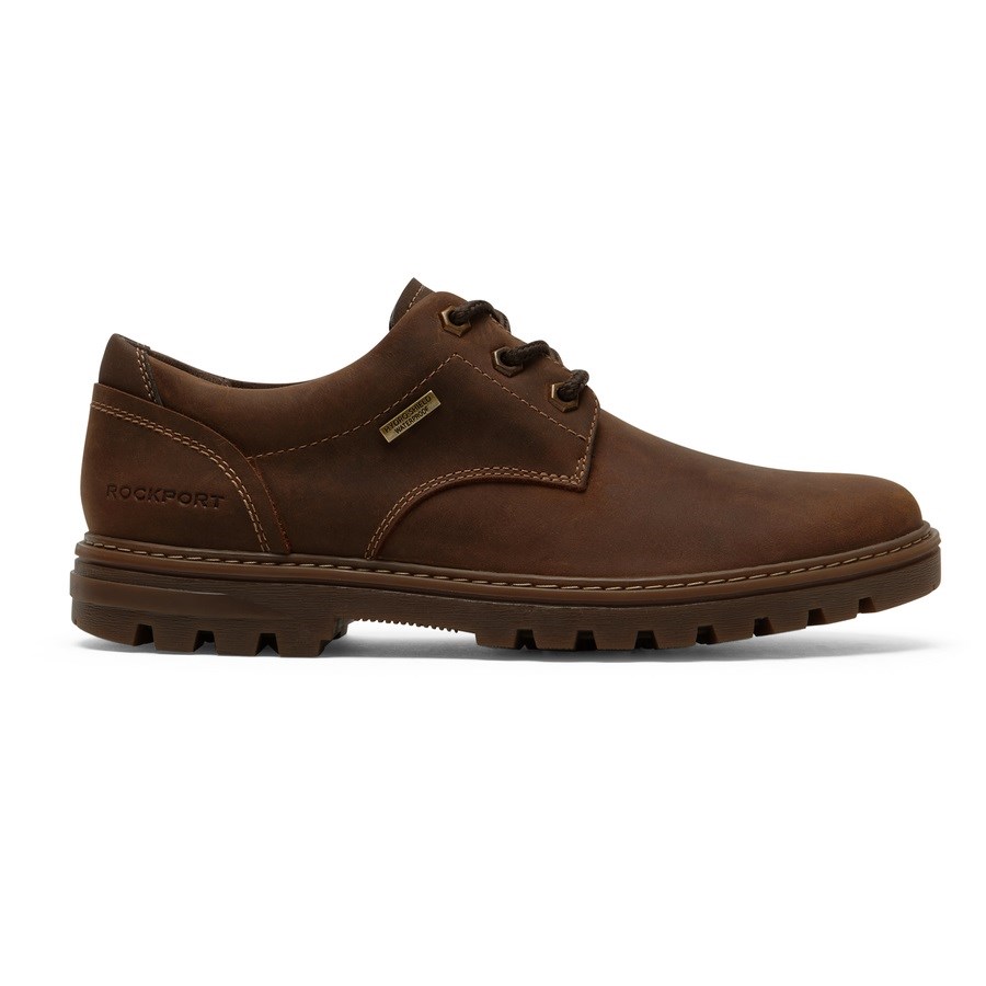 Rockport Weather or Not Waterdichte Oxford Schoenen Heren Donkerbruin | NL90OI851