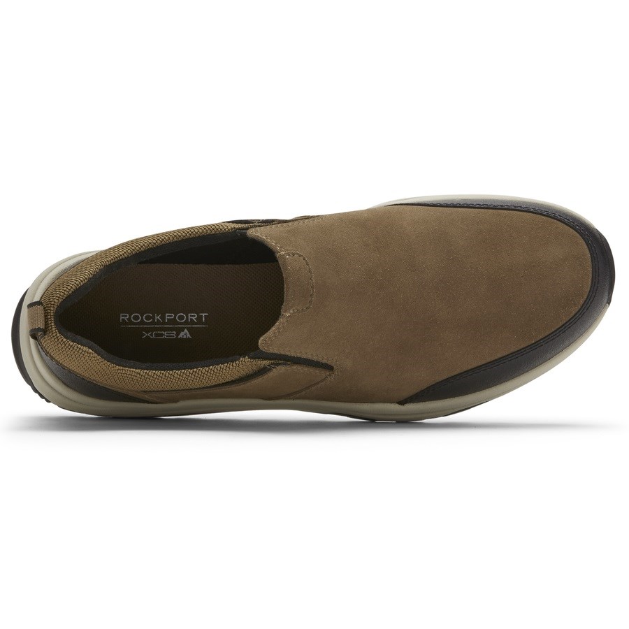 Rockport XCS Birchfield Trekker Slip On Sneakers Heren Bruin | NL361O258