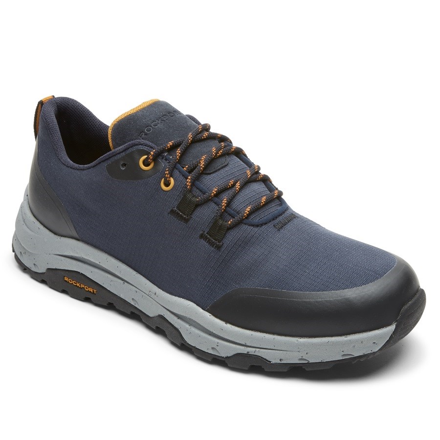 Rockport XCS Pathway Waterdichte Sport Oxford Sneakers Heren Donkerblauw | NL5OM8291