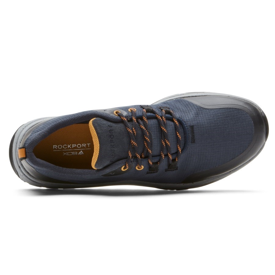 Rockport XCS Pathway Waterdichte Sport Oxford Sneakers Heren Donkerblauw | NL5OM8291