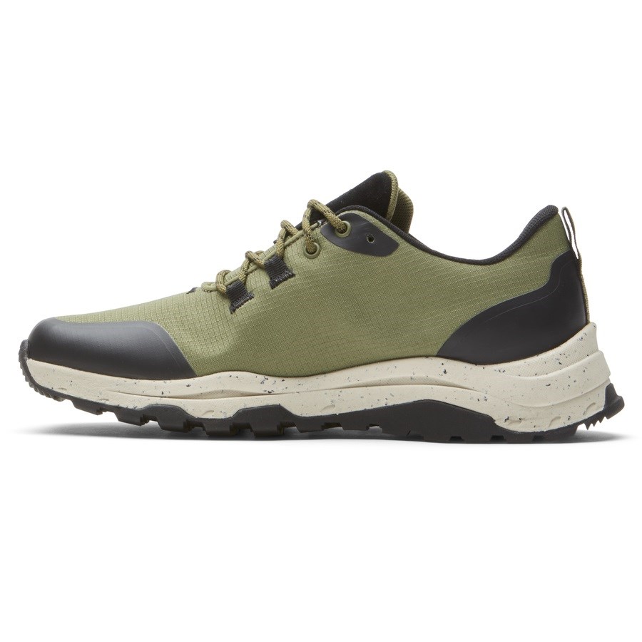 Rockport XCS Pathway Waterdichte Sport Oxford Sneakers Heren Olijfgroen | NL798I120