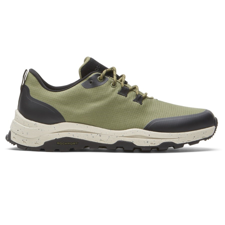 Rockport XCS Pathway Waterdichte Sport Oxford Sneakers Heren Olijfgroen | NL798I120