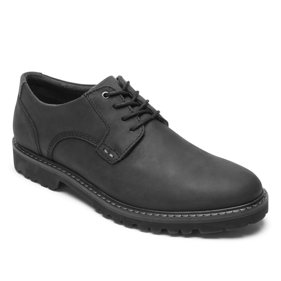 Rockport XCS Plain Neus Waterdichte Oxford Schoenen Heren Zwart | NL486O9I2