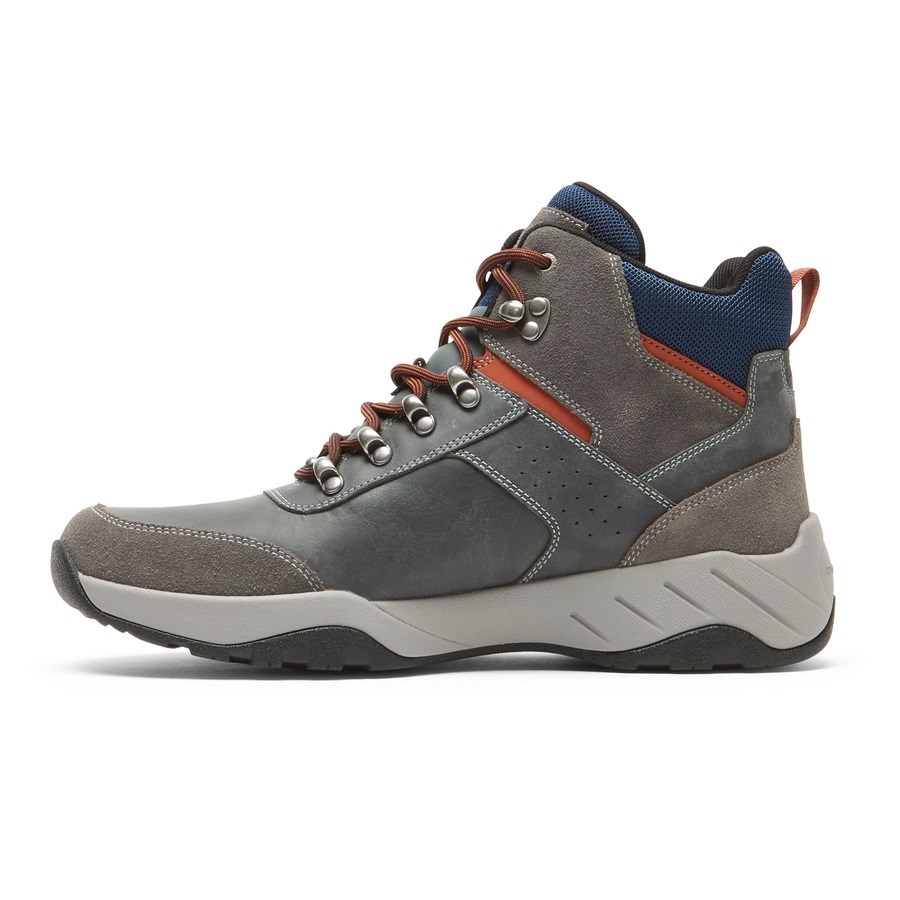 Rockport XCS Spruce Peak Trekker Waterdichte Wandellaarzen Heren Grijs | NL1265M80