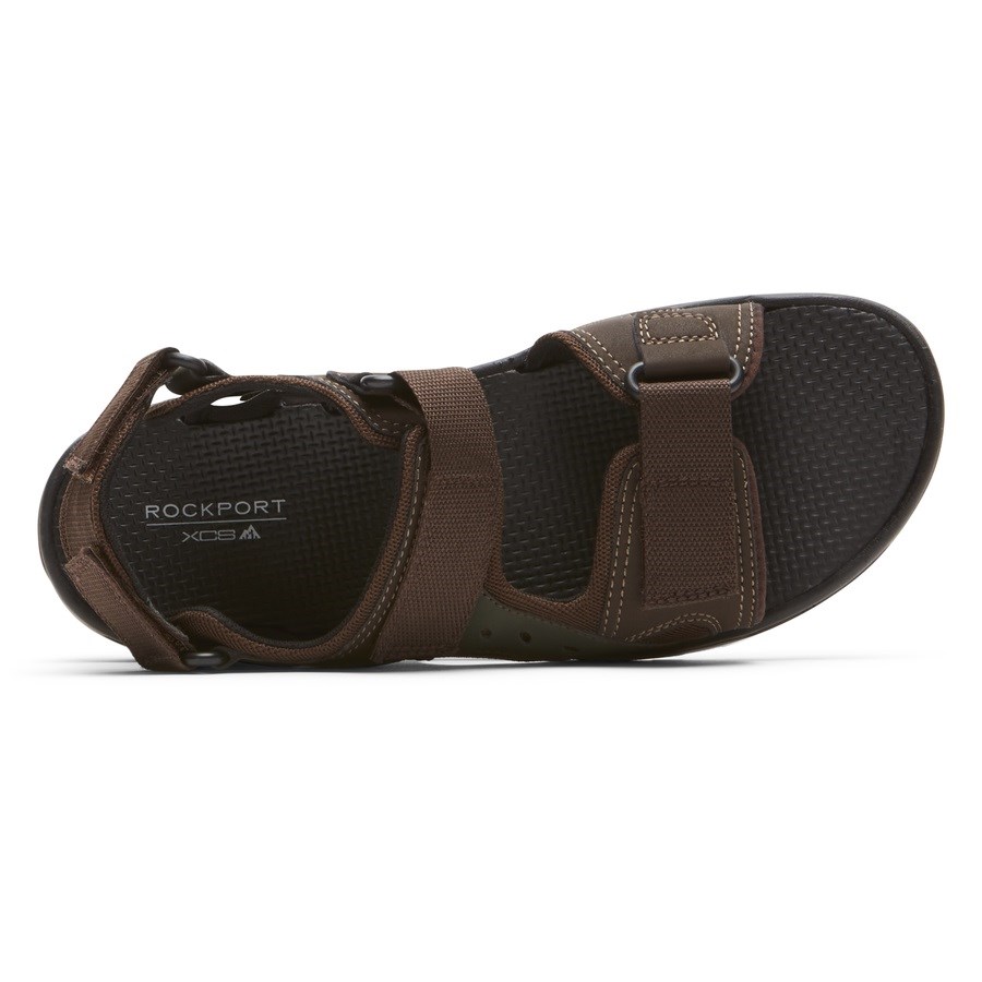 Rockport XCS Trail Technique Adjustable Wandelsandalen Heren Donkerbruin | NL3502M98