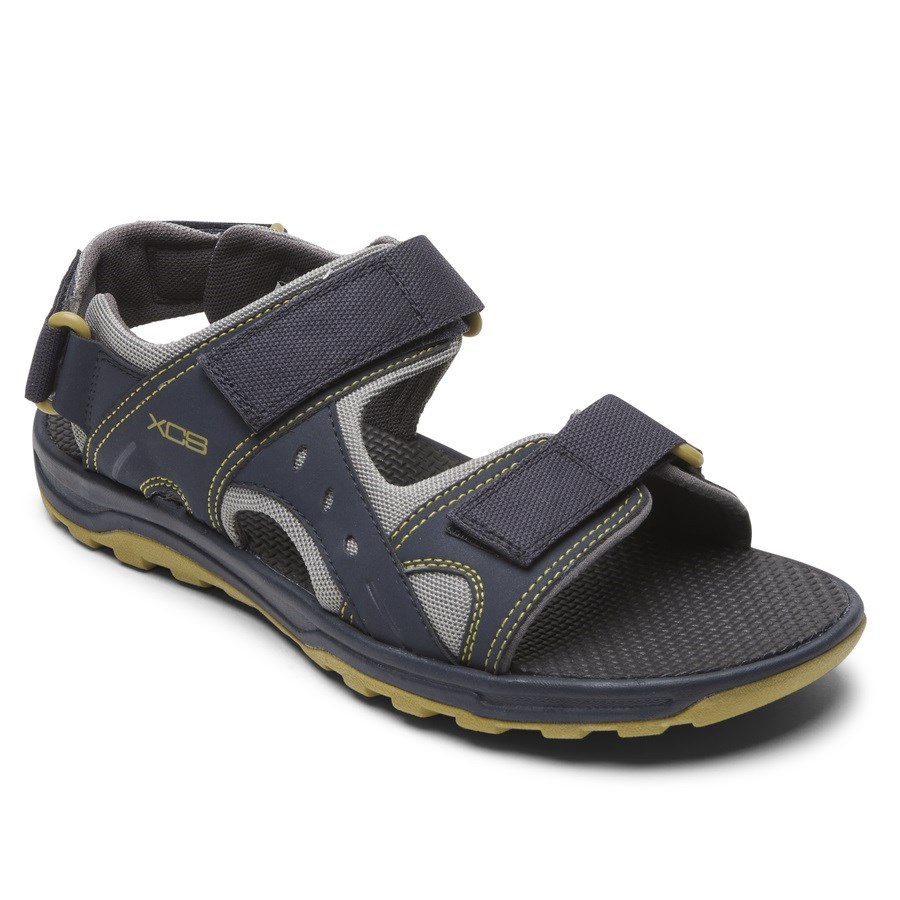 Rockport XCS Trail Technique Adjustable Wandelsandalen Heren Donkerblauw | NL6M5O10I