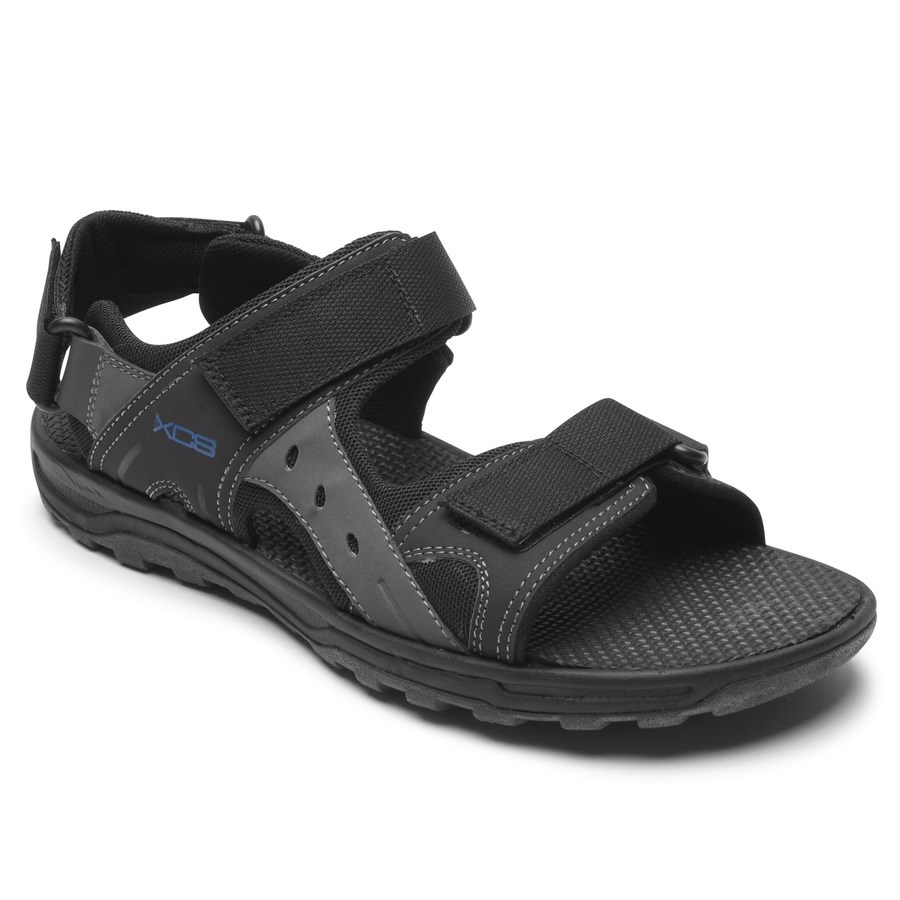 Rockport XCS Trail Technique Adjustable Wandelsandalen Heren Zwart | NL8519IM0