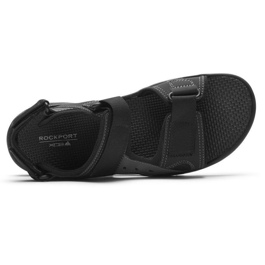 Rockport XCS Trail Technique Adjustable Wandelsandalen Heren Zwart | NL8519IM0