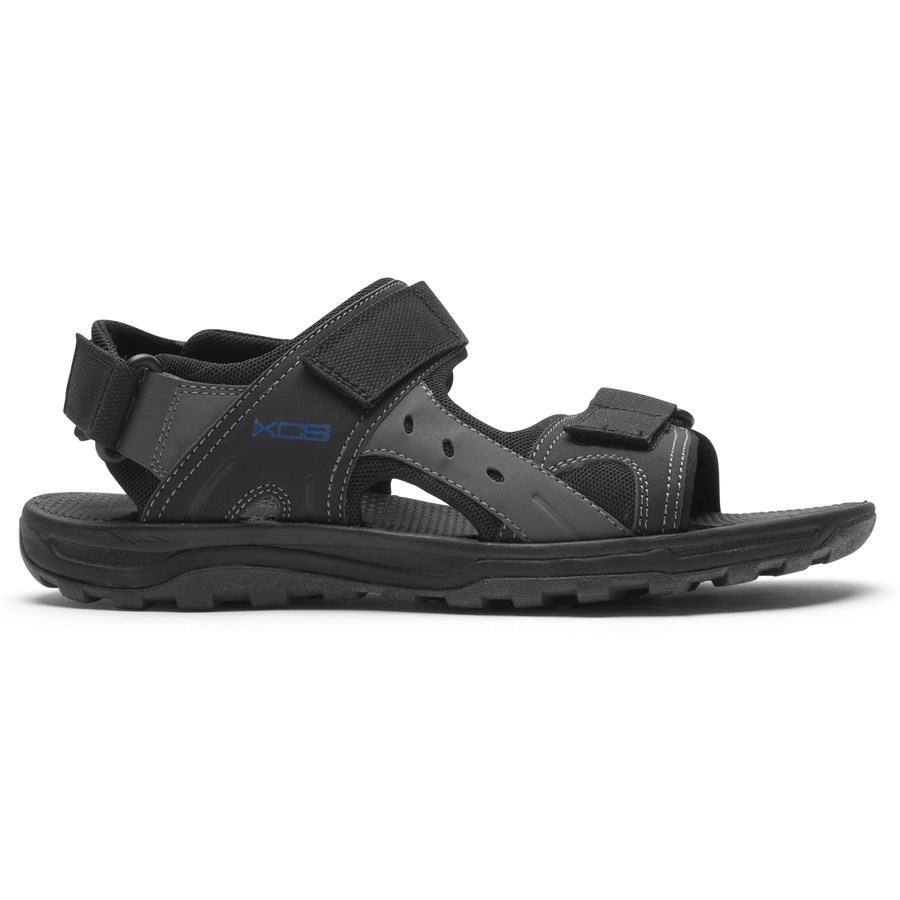 Rockport XCS Trail Technique Adjustable Wandelsandalen Heren Zwart | NL8519IM0