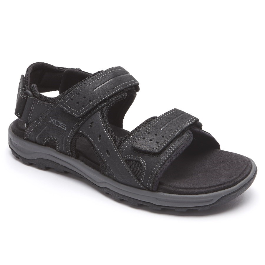 Rockport XCS Trail Technique Adjustable Wandelsandalen Heren Zwart | NL8M2OI01