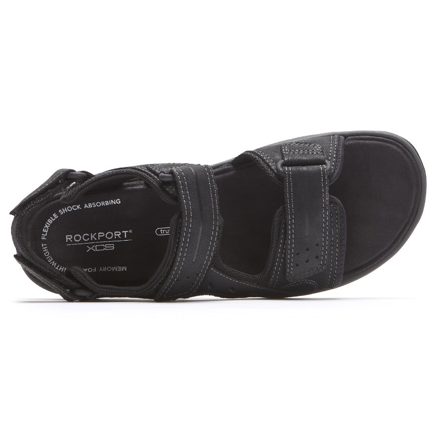 Rockport XCS Trail Technique Adjustable Wandelsandalen Heren Zwart | NL8M2OI01