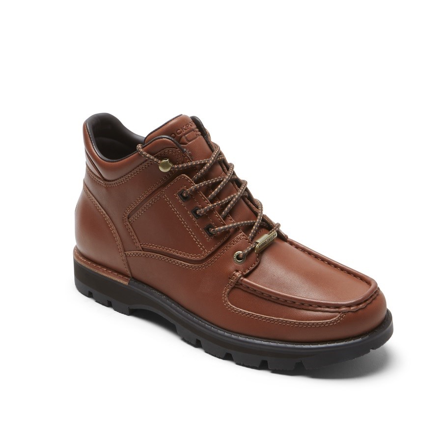 Rockport XCS Umbwe II Trail Waterdichte Wandellaarzen Heren Bruin | NL065IO81