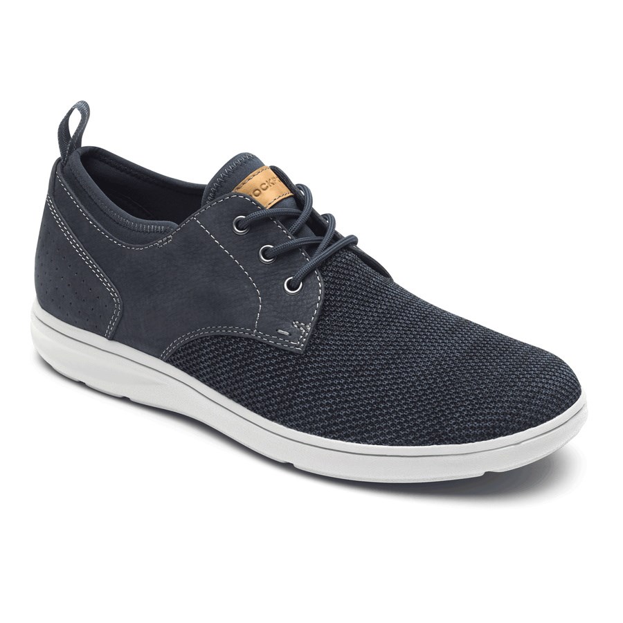 Rockport Zaden Plain Neus Oxford Sneakers Heren Donkerblauw | NL1692I58