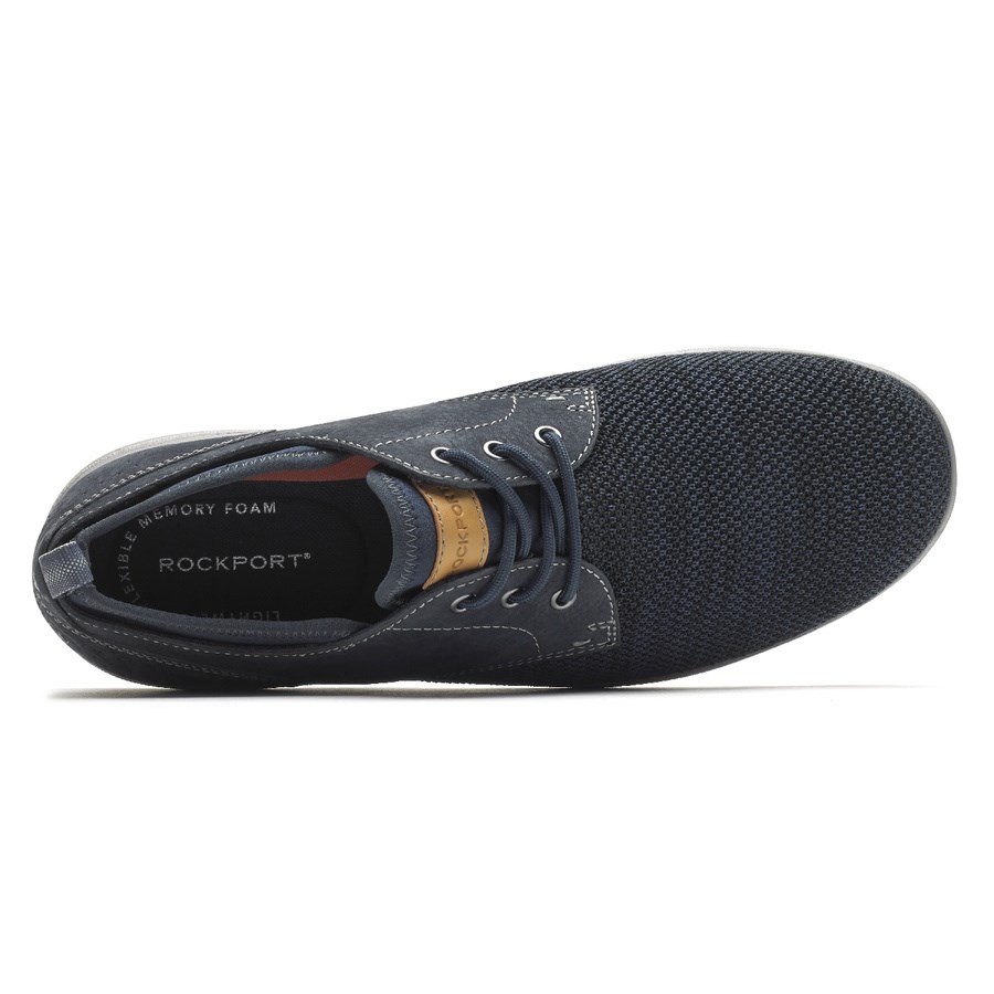 Rockport Zaden Plain Neus Oxford Sneakers Heren Donkerblauw | NL1692I58