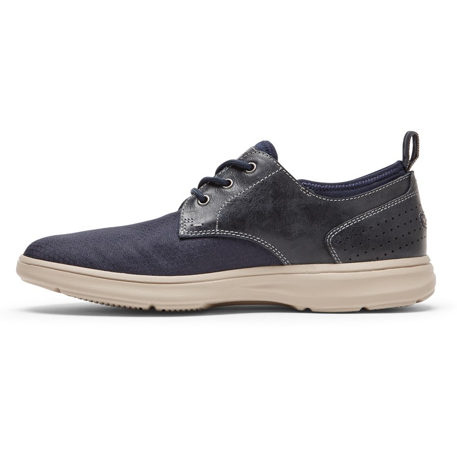 Rockport Zaden Plain Neus Oxford Sneakers Heren Donkerblauw | NL19085O6