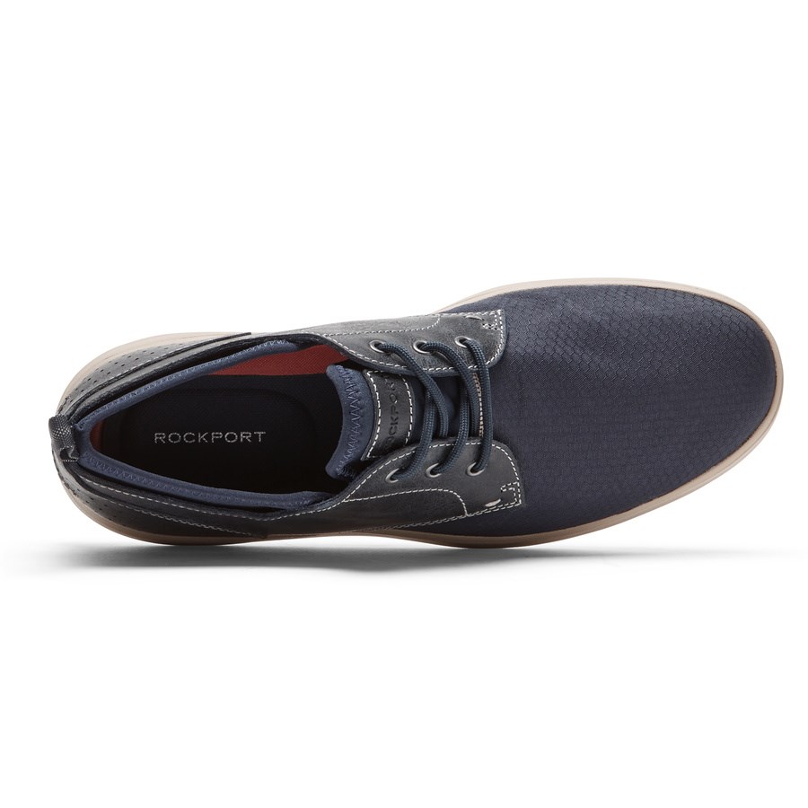 Rockport Zaden Plain Neus Oxford Sneakers Heren Donkerblauw | NL19085O6