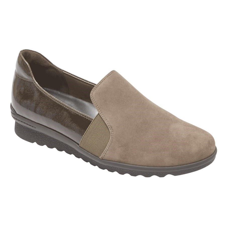 Rockport truFLEX Chenole Slip-On Loafers Dames Bruin | NL295MI01