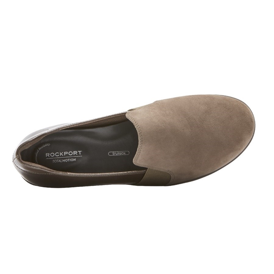 Rockport truFLEX Chenole Slip-On Loafers Dames Bruin | NL295MI01