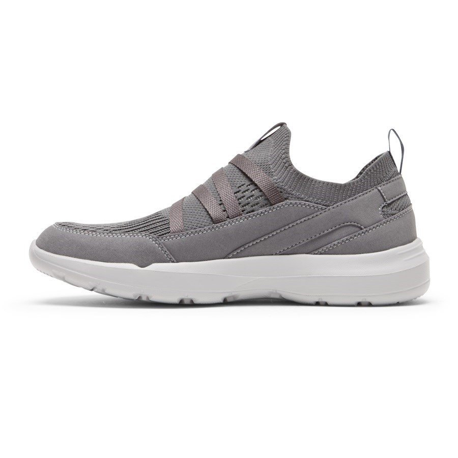 Rockport truFLEX Evolution Mudguard Slip On Sneakers Heren Grijs | NL5MO2869