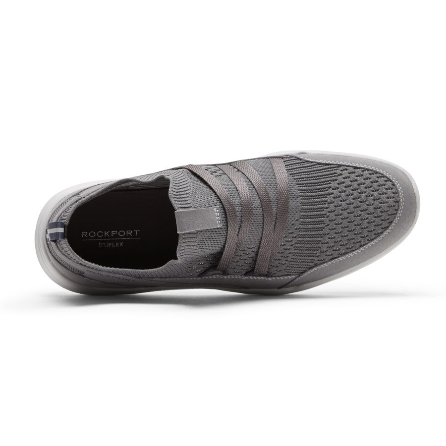 Rockport truFLEX Evolution Mudguard Slip On Sneakers Heren Grijs | NL5MO2869