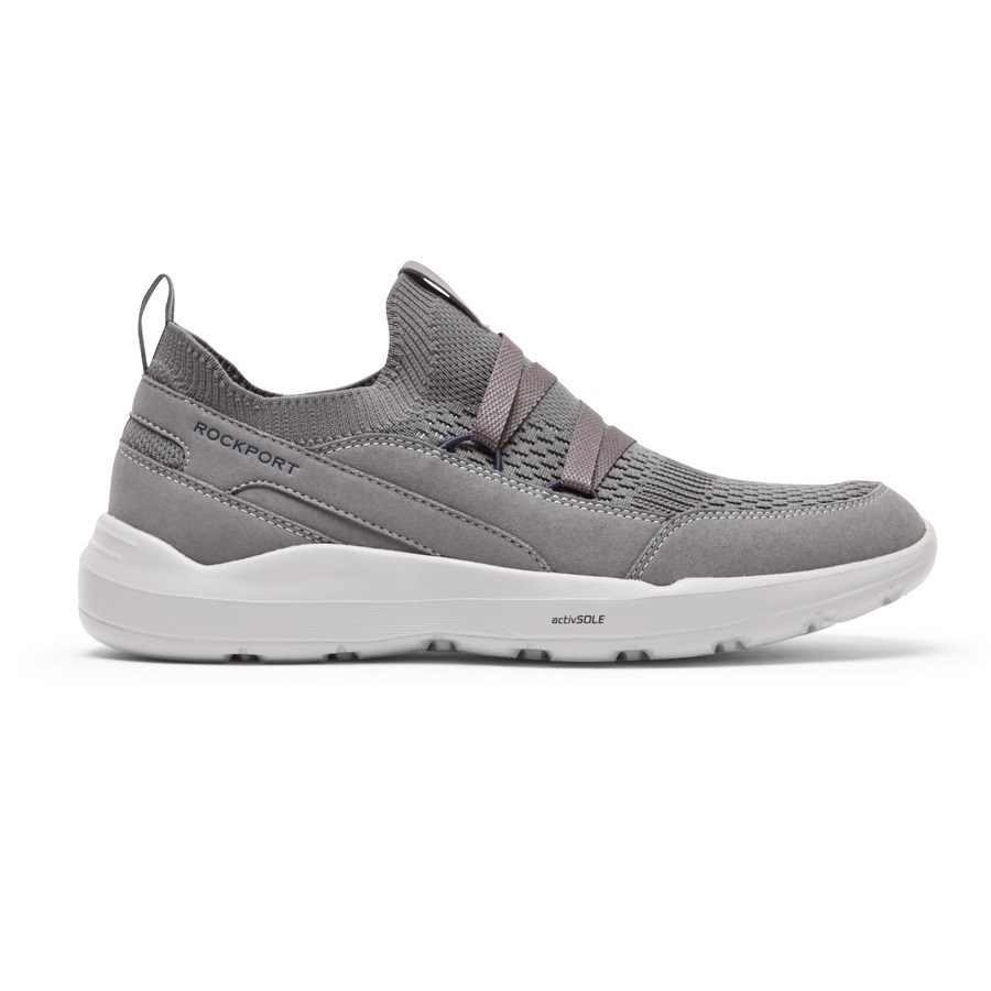 Rockport truFLEX Evolution Mudguard Slip On Sneakers Heren Grijs | NL5MO2869