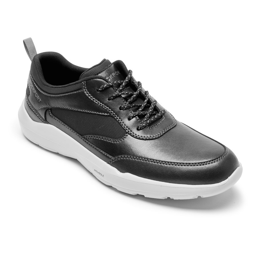 Rockport truFLEX Evolution Sneakers Heren Zwart | NL9261O85